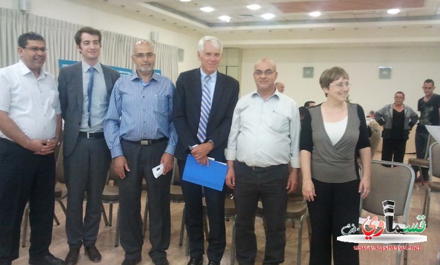 الثانوية الجديدة في لقاء مع سفير الاتحاد الاوروبي في كفار همكبيا